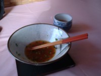 大川製麺所ぶっかけを食べた後